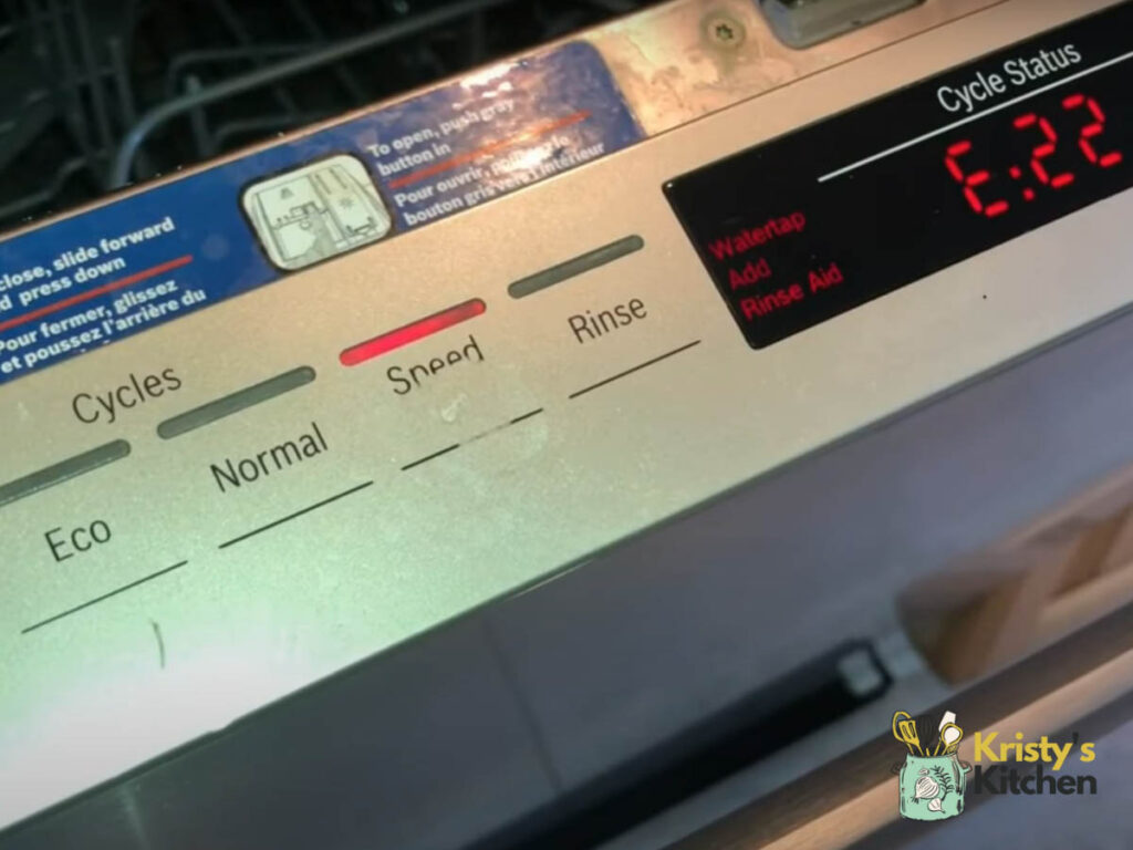Bosch Dishwasher Diagnostic Codes and Their Meanings